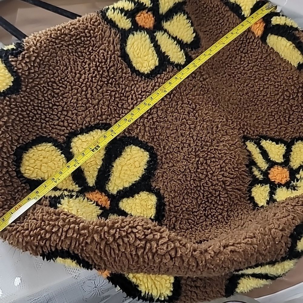 Lazy Oaf Flower Fleece Hoodie And Bag Set - Picture 13 of 13